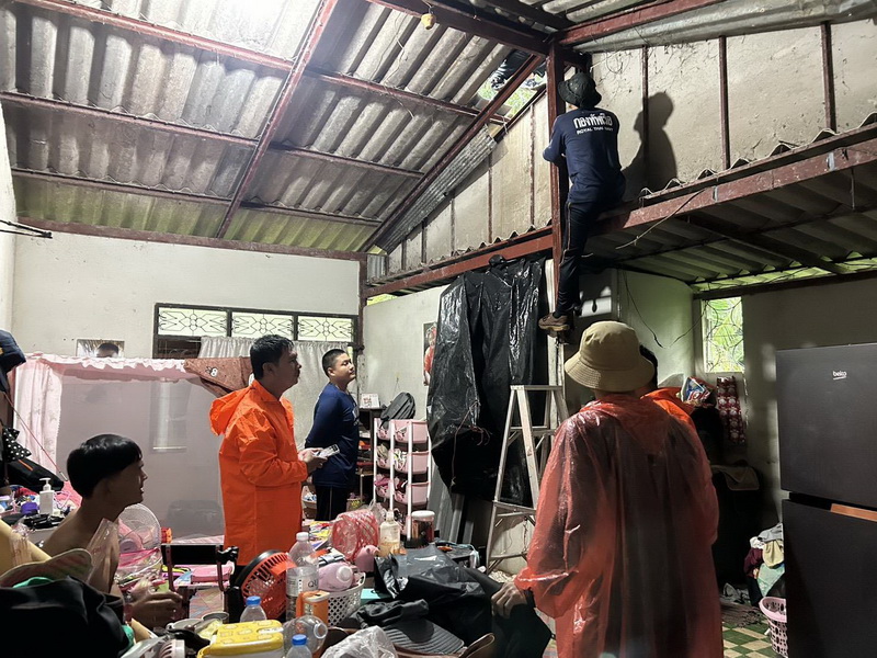 กิจกรรมโครงการ "บวร " (บ้าน  วัด โรงเรียน) วันที่ ๔ ก.ค.๖๙